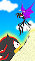 Guardian form Shadow facing Dragon Chaos Sandra