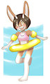 Colored Sketch: Summer Penelope!  by bite