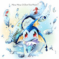 Bottle Pokemon Vaporeon by ChikoritaMoon