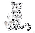 A jaguar playing on NDS (Drawing by Kuro) by cLx