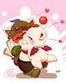 I for one, welcome our moogle overlords.