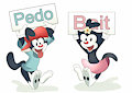 Wakko and Dot's message