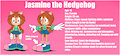 Jasmine the Hedgehog Reference  by hintofmint