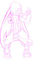 Pink rabbit