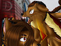 Draco VS Drako by AngyNoodle