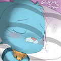 Sleepy Little Gummypuss (Commission) by SomeStickyGoo