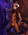 Rocket Raccoon by Nurinaki