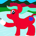 MLP Yu-Gi-Oh Card Art MLP Rainbowberry Blossom
