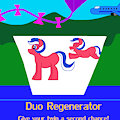 MLP Yu-Gi-Oh Card Art Duo Revive