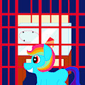 MLP Yu-Gi-Oh Card Art Rainbow Guard