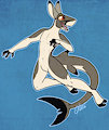 "Benji the Nom Shark" by FelisRandomis 