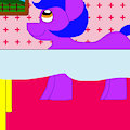 My OC Pony Nurse Sunset