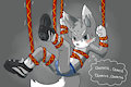 Tied up