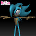 Aqua McClain - Zbrush Model