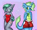 Kahuna and Bonfire by Ashee
