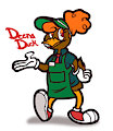 Deena Duck: Toon Waitress