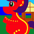 My OC Pony Ffup Eituc