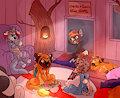 Tree house sleep over by meiabeau
