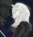 I don't mind the rain. by Nowherekidx