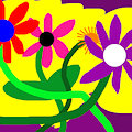 MLP Yu-Gi-Oh Card Art Beautiful Flowers