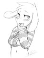 Lewd Face by Asriel by oloxbangxolo