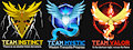 Instinct, Mystic and Valor designs by Syntex