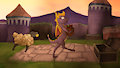 Spyro 1 - Day 3 - Town Square 2