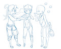 Lolis sketches maybe someday i will do the full paint :p