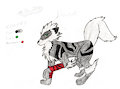 Dusk The Black Arcanine - OLD by RustyTheHusky