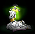 Lampent and shaman zebra
