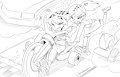 Tiffy and her Mom by Fred Perry 