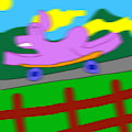 MLP Yu-Gi-Oh Card Art Too Much Inertia