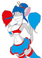 Cheerleader Violette by creatiffy