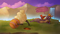 Spyro and the Sheep - Prank by MarsMiner