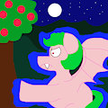 MLP Yu-Gi-Oh Card Art Flight of the Vampire Fruit Bat