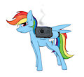 Rainbow Dash Smokin