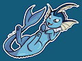 [C] Vaporeon by corporealrabbit