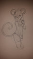 Cookie the Mouse by KeyLimeYogurt