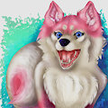 Pomeranian bust by FoxyenaArts