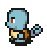 Pokemon's Squirtle SNES Final Fantasy style sprite