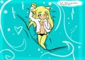 Blue bed by personalsecret