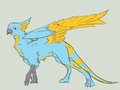 Random griffin by Trixalia