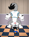 My bwest fwiend is my diapee !