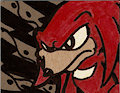 Knuckles On Cardboard