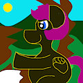 MLP Yu-Gi-Oh Card Art MLP Nightmare Fluttershy
