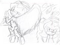 Sketches: Angel, Demon and Mephilver #05