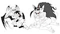 Comm: Double Date with Darkstalkers