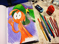 What I use to color