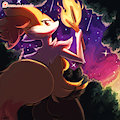 Braixen leads the way by lumineko