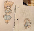 Shaden the wolf(redraw) by JynxTheCat